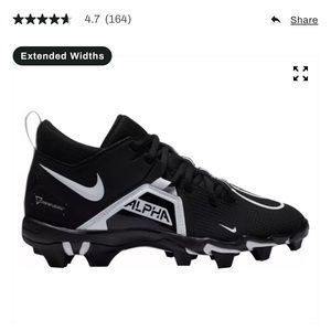 Nike Kids' Alpha Menace 3 Shark Mid Football Cleats